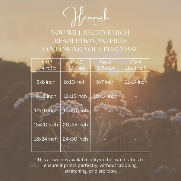 Blood Oranges - Digital Watercolour Print